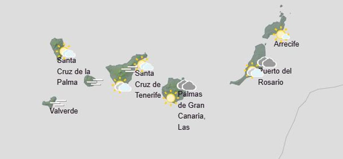 Mapa del tiempo de mamañana miércoles 03 de junio según la Aemet.