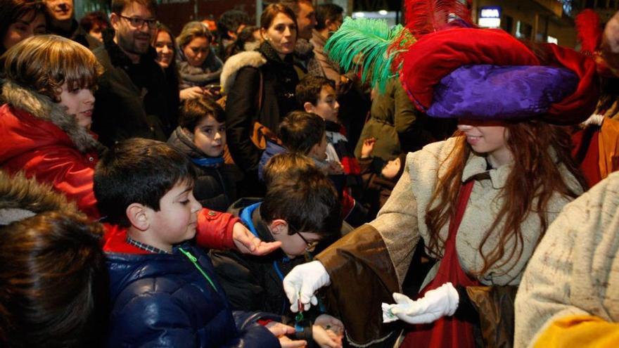 Detalle de la Cabalgata de los Reyes Magos.