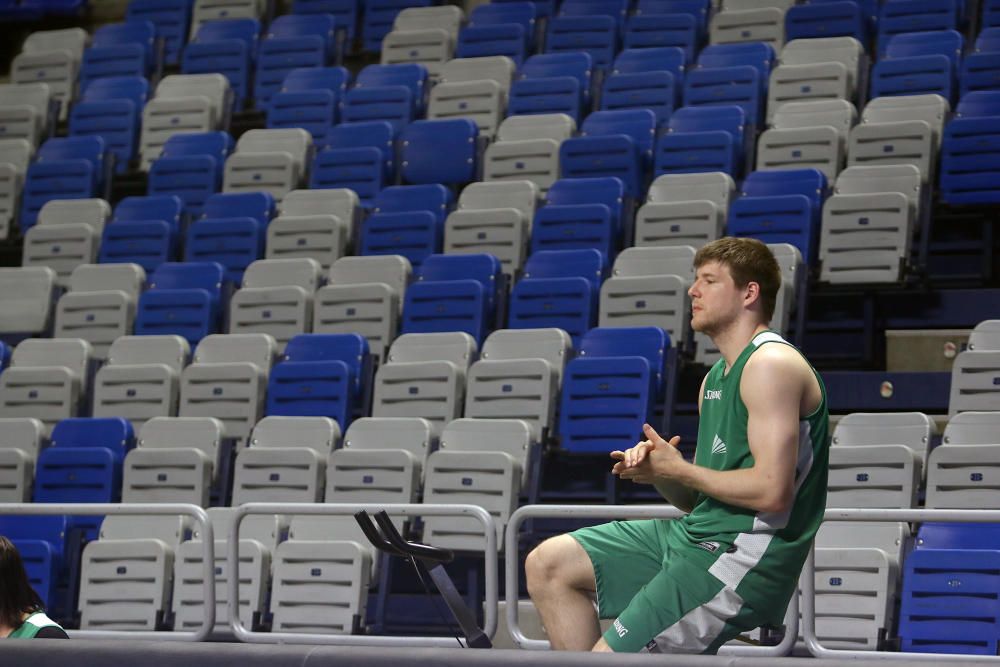 El Unicaja abre su entrenamiento al público