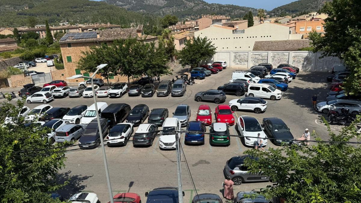 La plaza de les Teixidores.