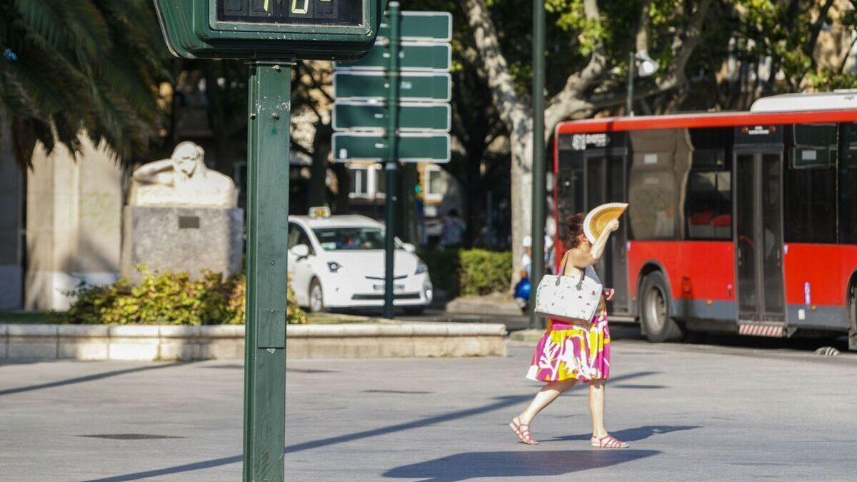 Calor y cielos nubosos para la última semana del verano en Málaga.