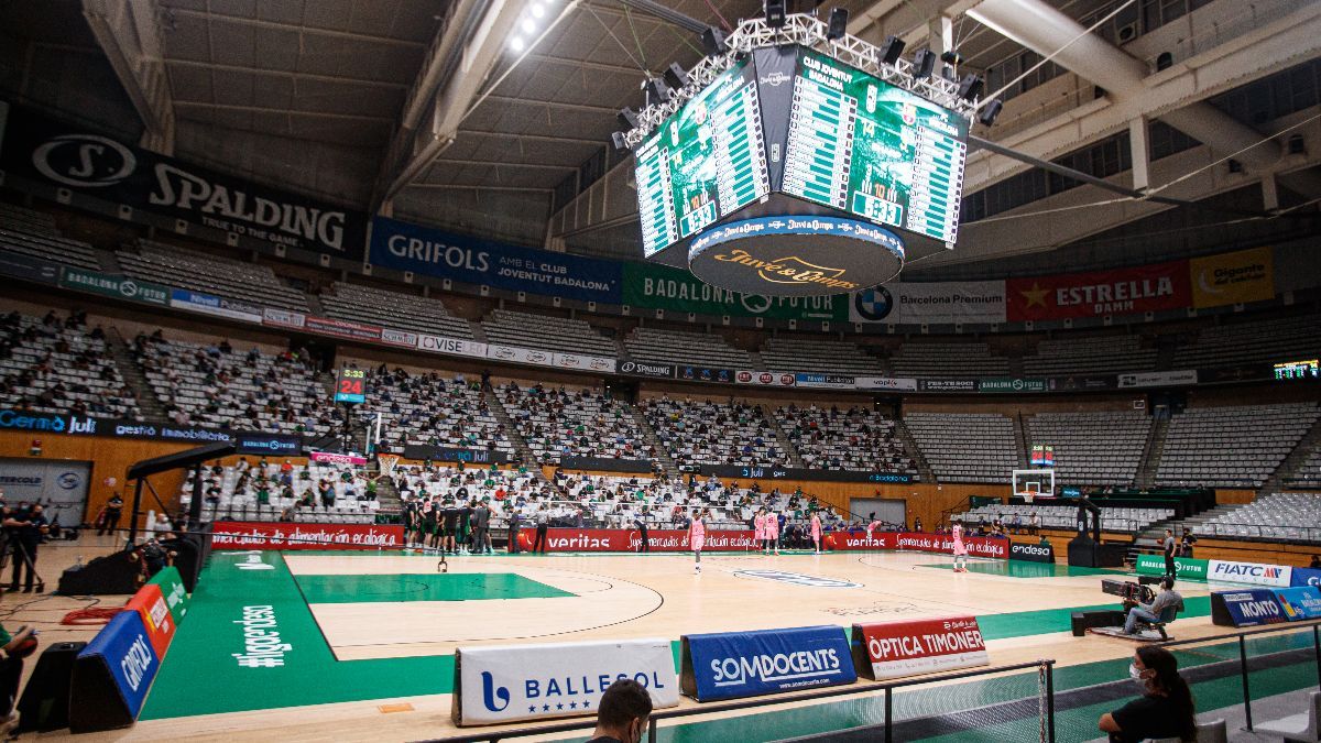 El Olímpic de Badalona, sede de la Copa del Rey de baloncesto 2023