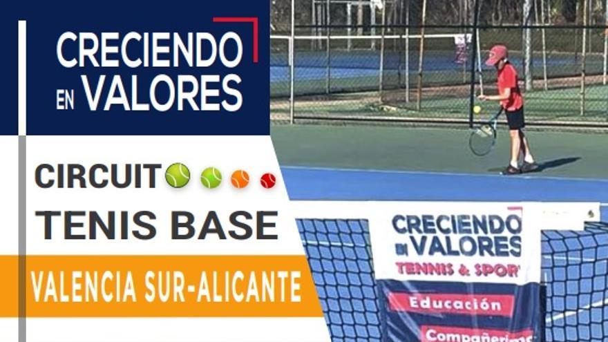 Ontinyent acoge el circuito de tenis base “Creciendo en Valores”