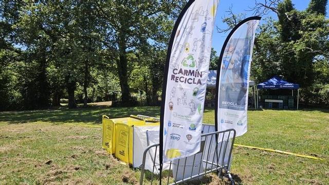 El municipio costero de Camargo apuesta por el contenedor ligero de Ecoembes, una iniciativa que da respuesta al reto de gestionar residuos en grandes eventos.
