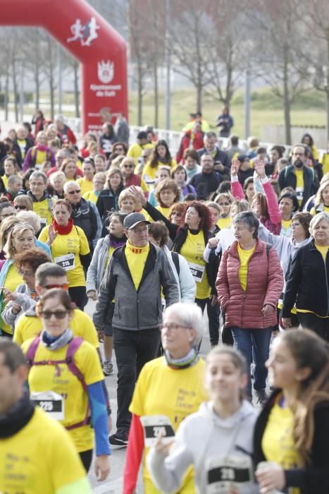 Cursa solidària a Salt pel Dia Mundial contra el Càncer