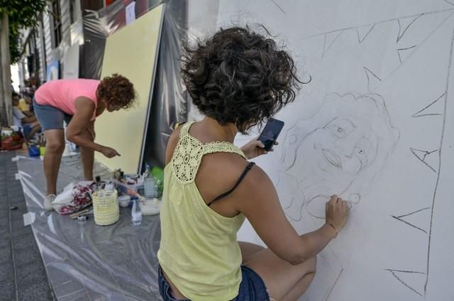 Concurso de pintura en Agaete