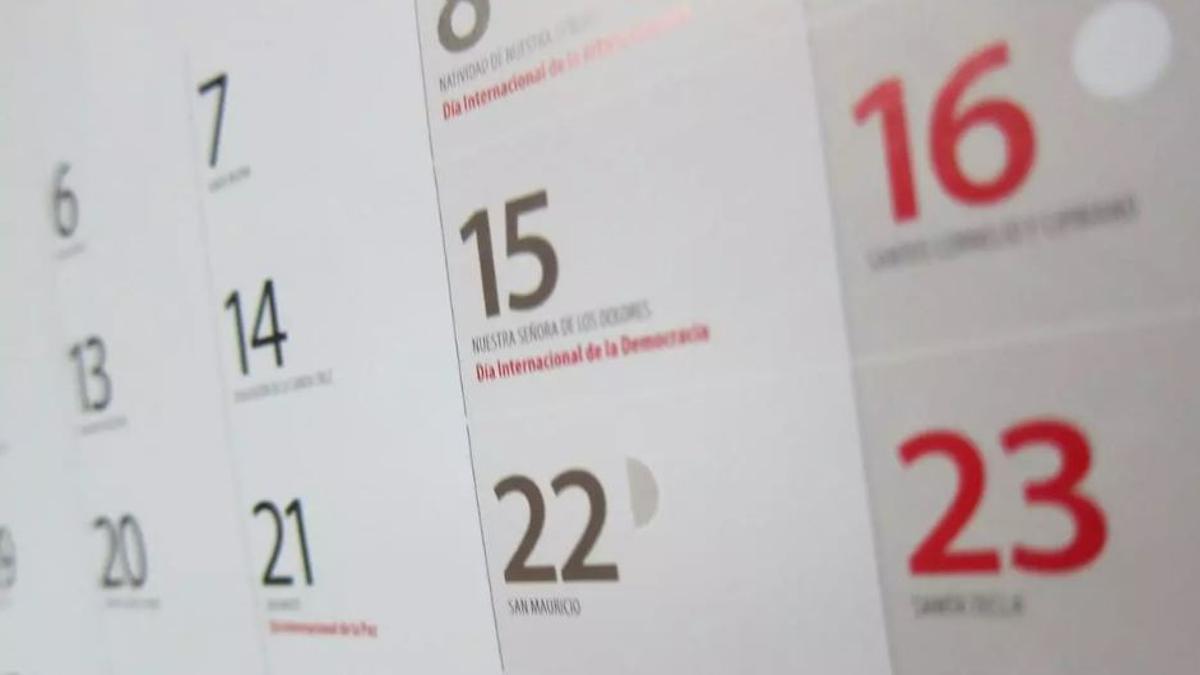 Calendario laboral