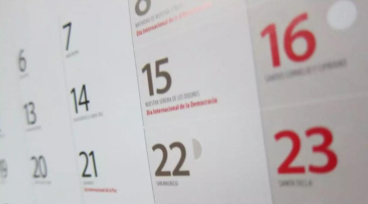 Calendario laboral