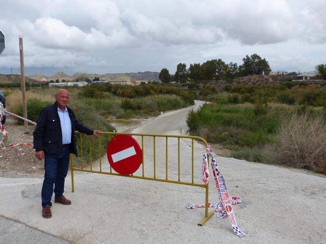 
                 Un puente sobre el Guadalentín podría sustituir el badén de La Velica de Lorca 
            