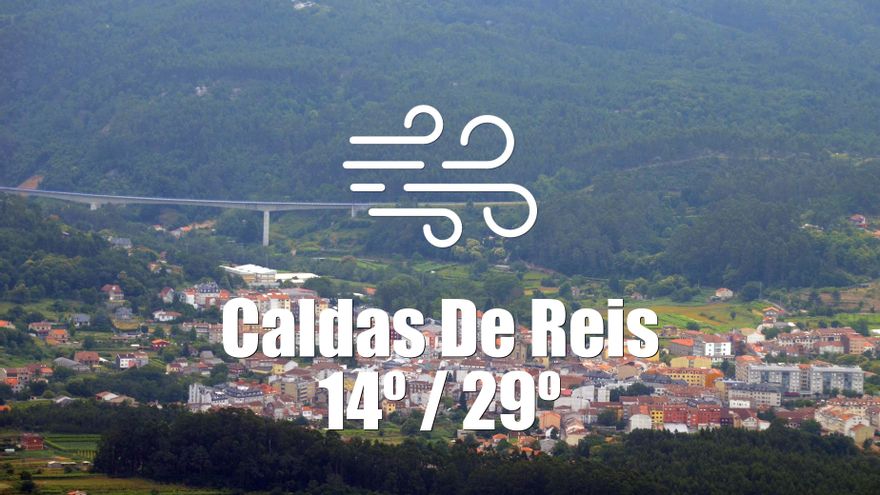 El tiempo en Caldas de Reis: previsión meteorológica para hoy, viernes 25 de julio