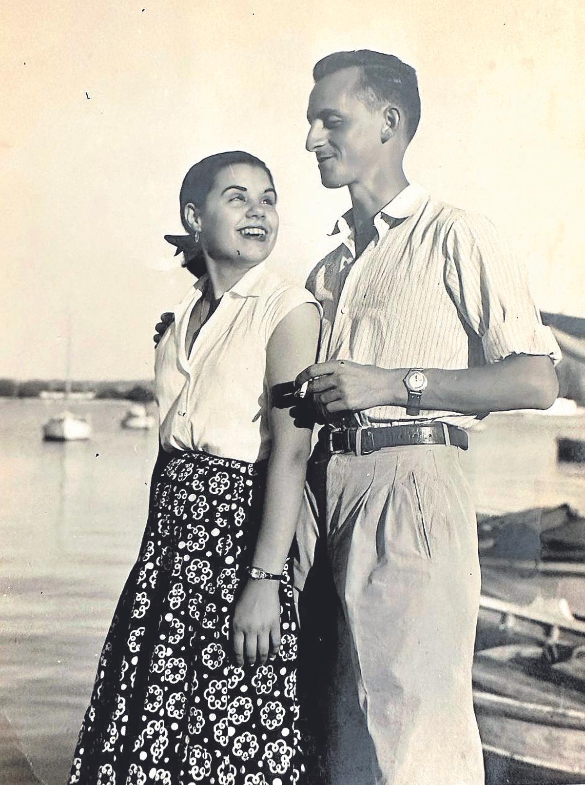 Catalina y su marido, José Luis Valdés.