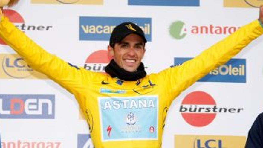 Contador logra el liderato en la etapa reina de la París-Niza