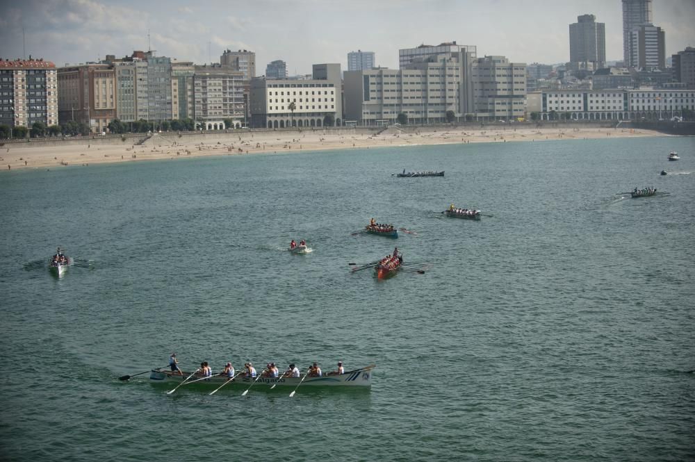 Regata Teresa Herrera de traineras