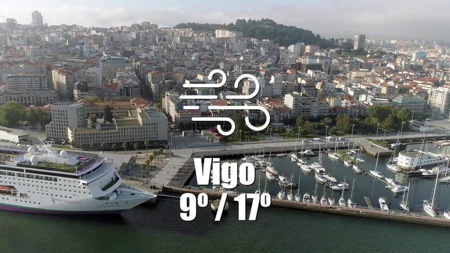 El tiempo en Vigo: previsión meteorológica para hoy, miércoles 25 de marzo