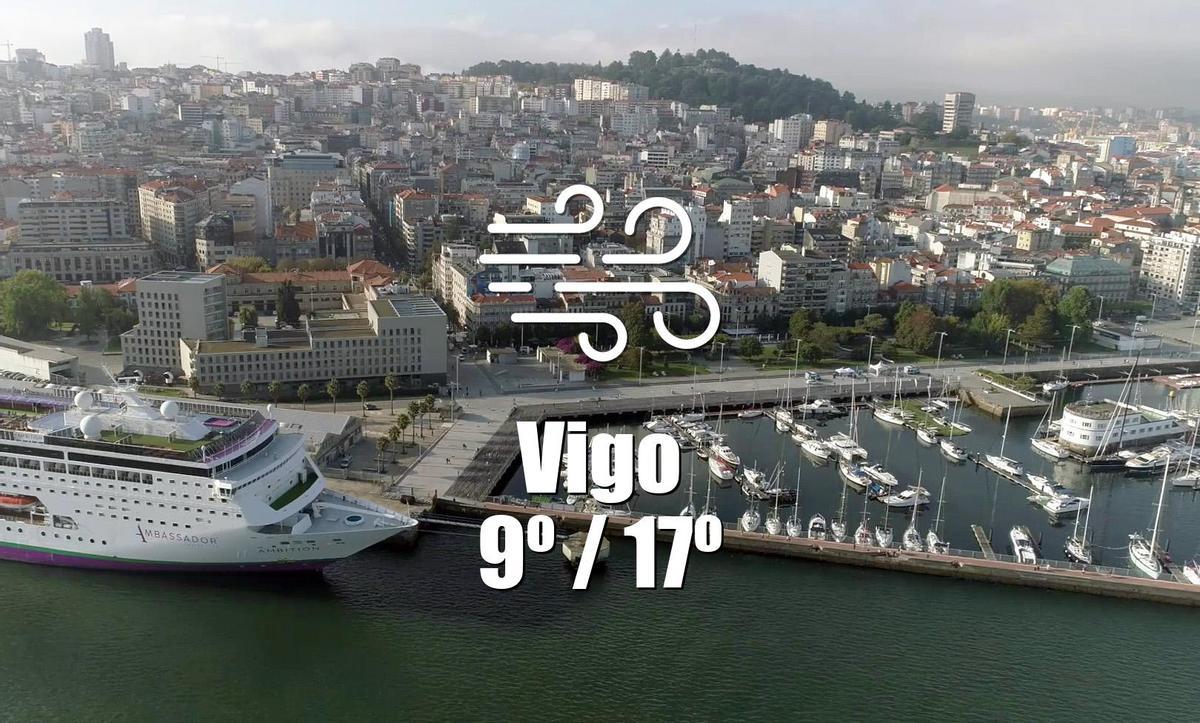 El tiempo en Vigo: previsión meteorológica para hoy, miércoles 25 de marzo