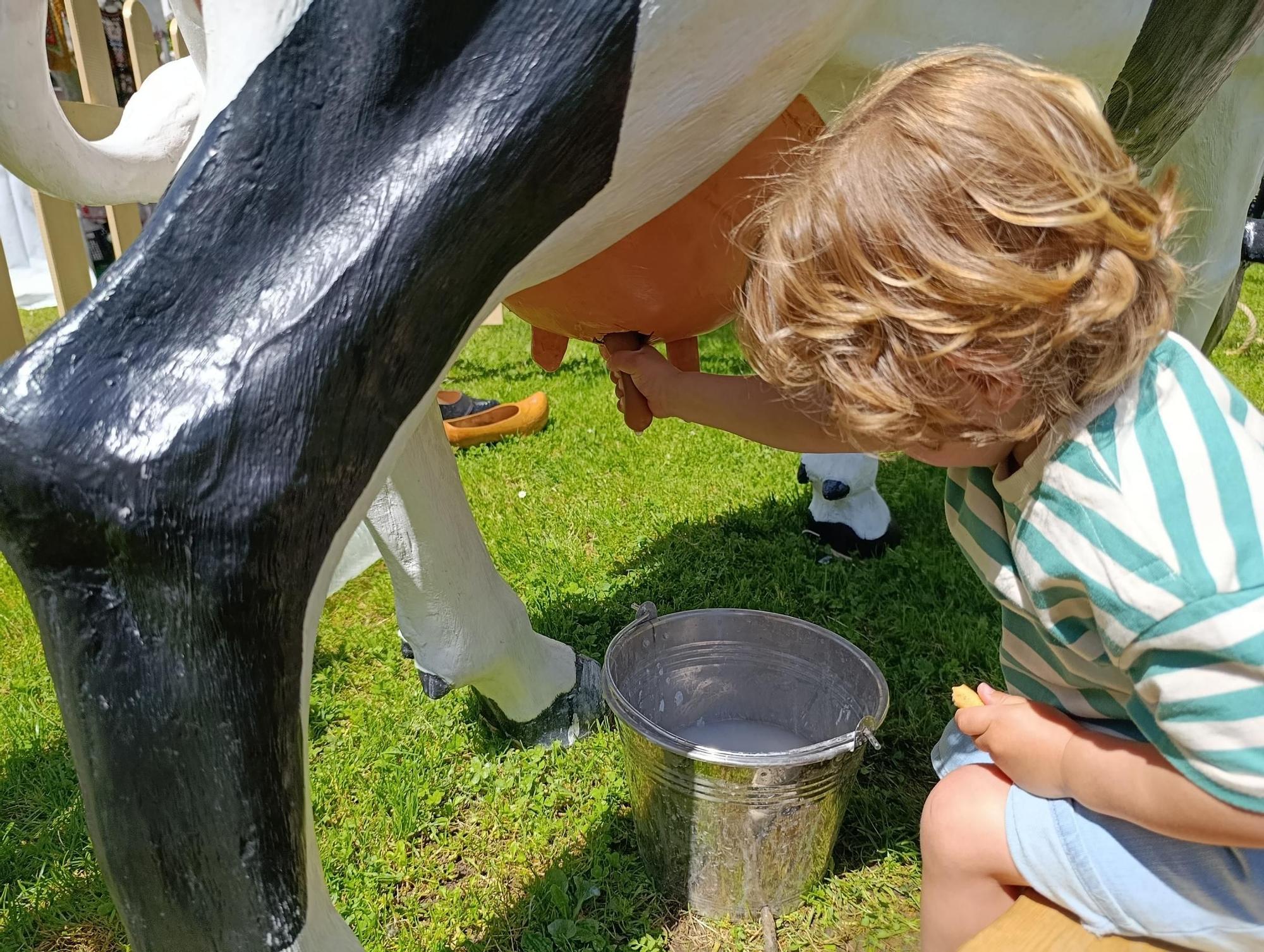 Los pequeños de Llanera conocen los oficios tradicionales