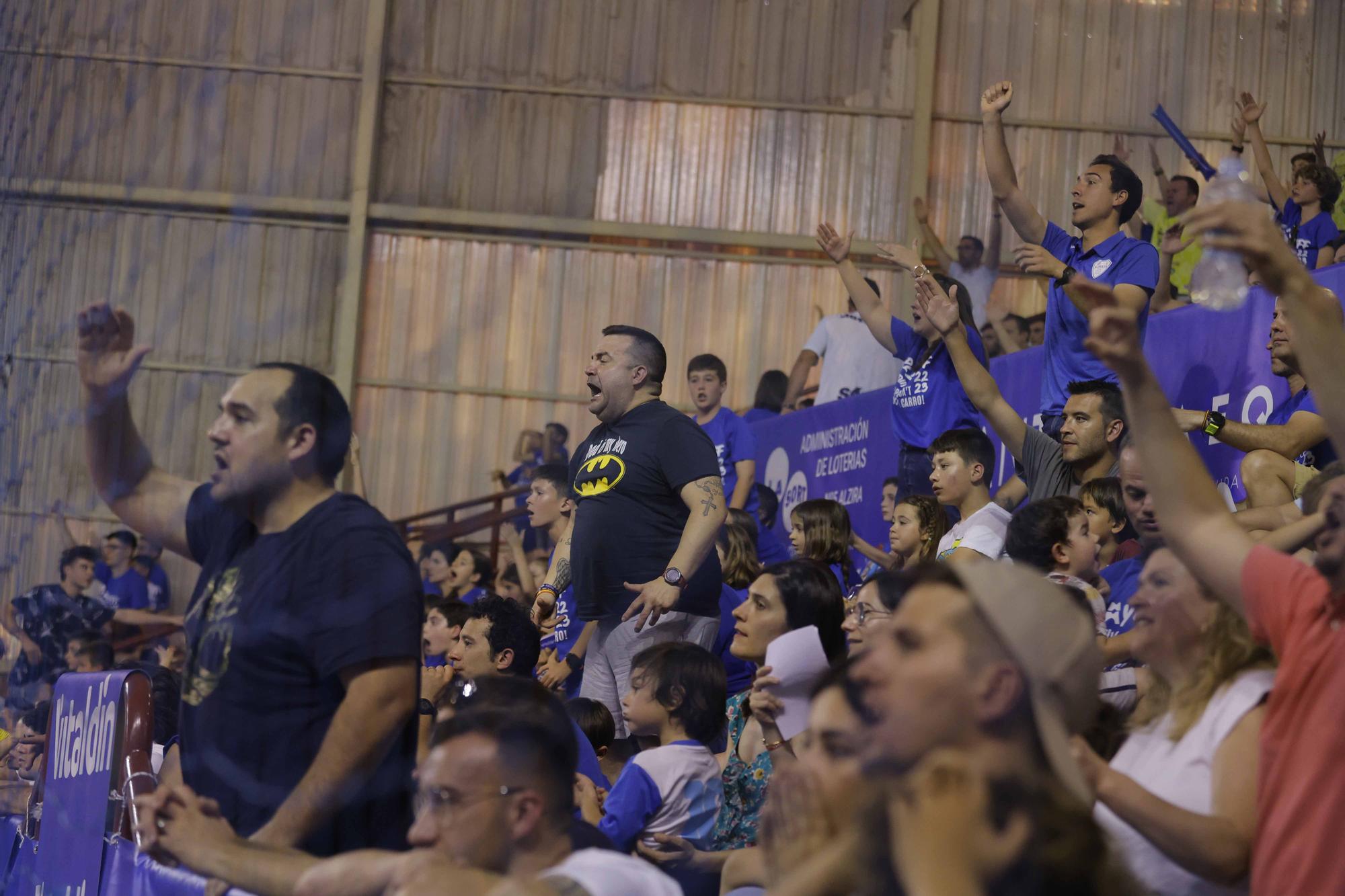 Partido de ascenso a primera entre el Alzira y Burela FS de fúbol sala