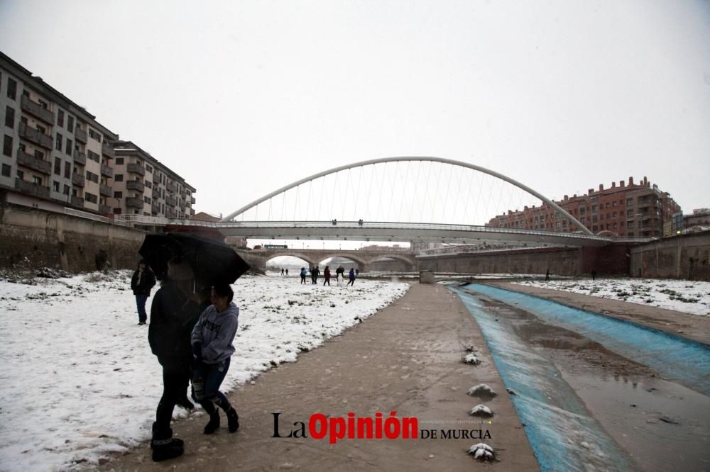 Gran nevada en Lorca