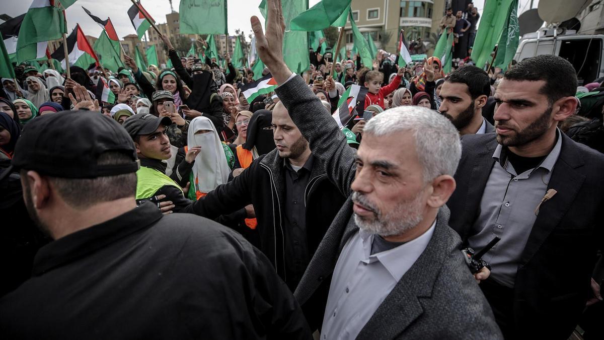 Yahya Sinwar, el nuevo líder de Hamás, en una foto tomada en 2018.