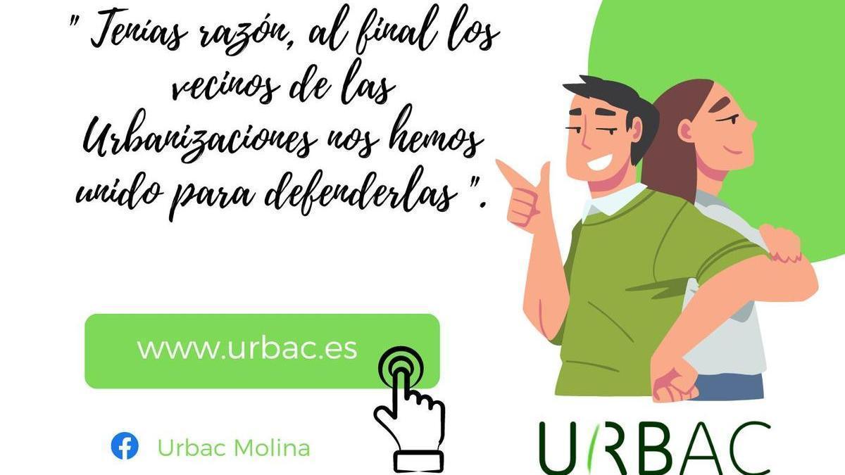 Cartel de la nueva organización URBAC