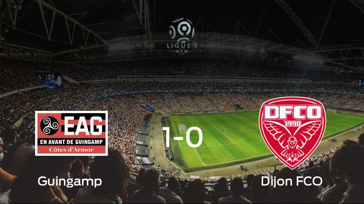 Derrota del Dijon FCO ante el Guingamp (1-0)