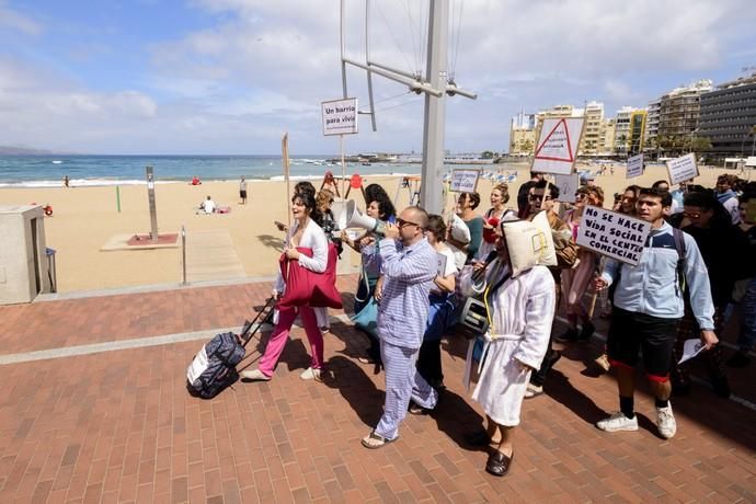 Marcha en contra del alquiler vacacional por el ...