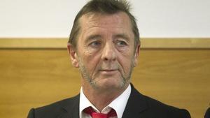 Phil Rudd, davant el tribunal de Tauranga, a Nova Zelanda, on s’ha declarat culpable d’amenaçar de mort un empleat. 