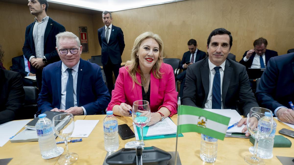 La delegación andaluza en el Consejo de Política Fiscal estuvo presidida por Carolina España