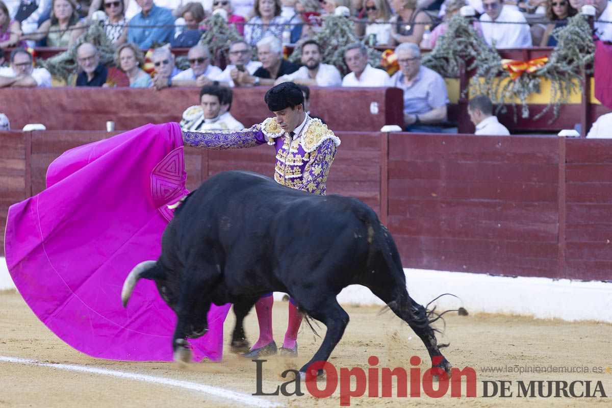 Tercer festejo de la Feria Taurina de Murcia (Talavante, Paco Ureña y Roca Rey), en imágenes