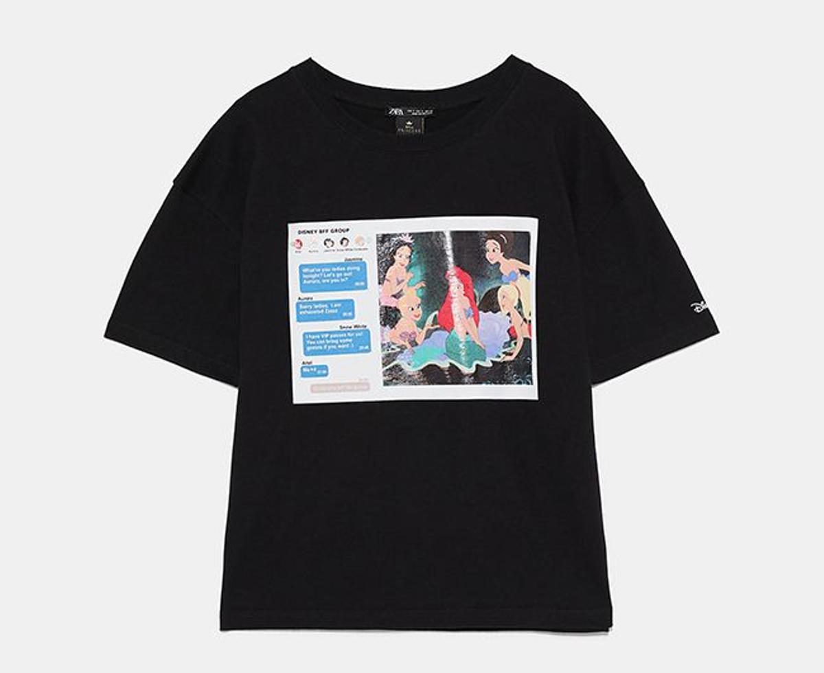 Camiseta de las princesas Disney