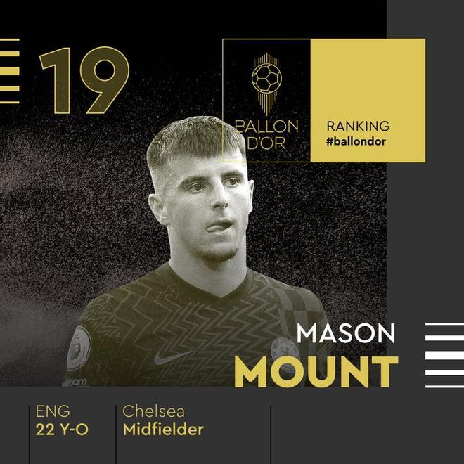 19 - Mason Mount (Balón de Oro)