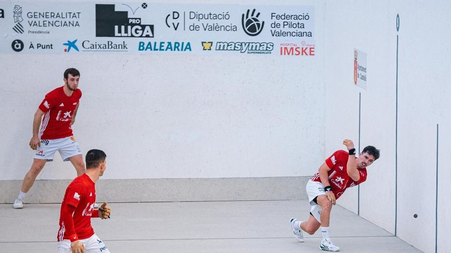 Canvi de líder en la Lliga CaixaBank Pro1 de raspall