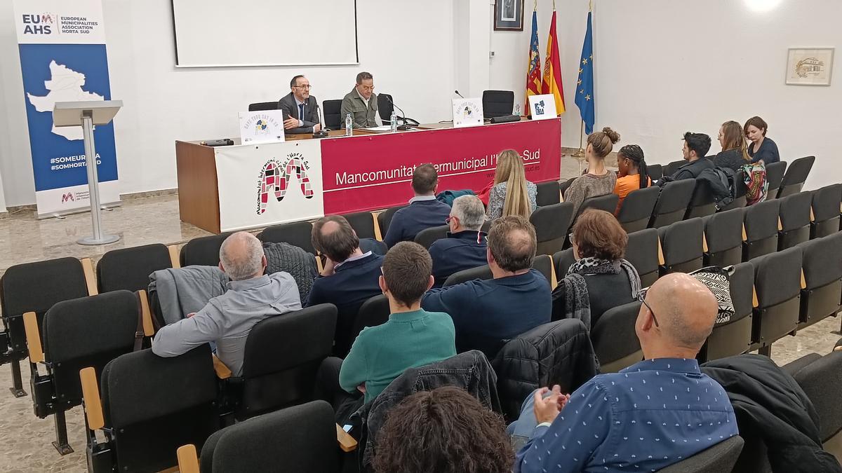 Nofuentes y Cabanes realizan su exposición ante los socios europeosq