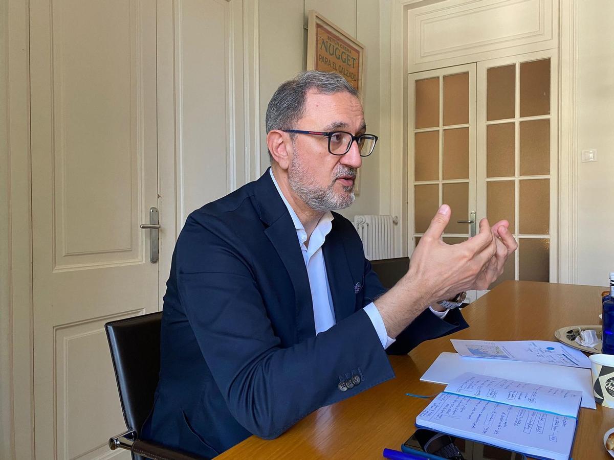 Juan Virgilio Márquez, director general de la Asociación Empresarial Eólica.