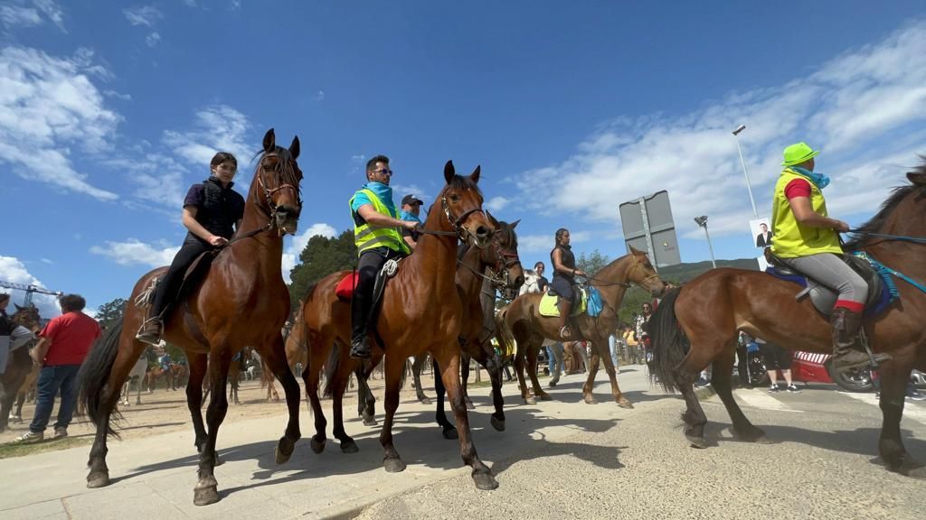 Más de 200 jinetes en la Xuntaza Cabalar de Moaña