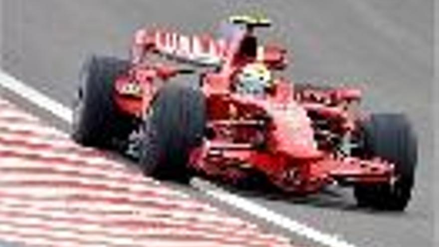 El Ferrari de Felipe Massa.