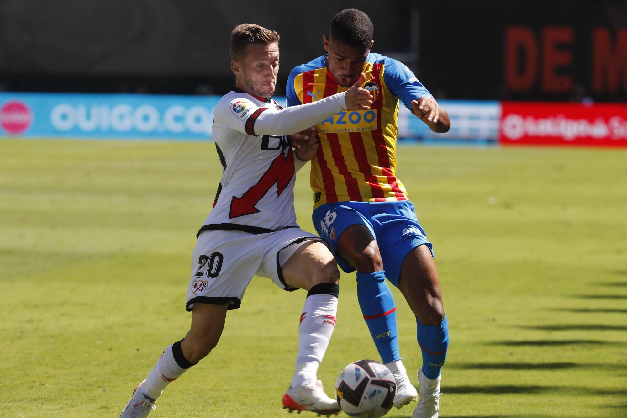 El Rayo - Valencia, en imágenes