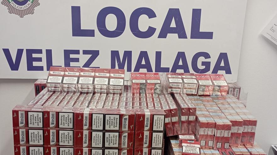 Incautadas 748 cajetillas de tabaco de contrabando en Torre del Mar