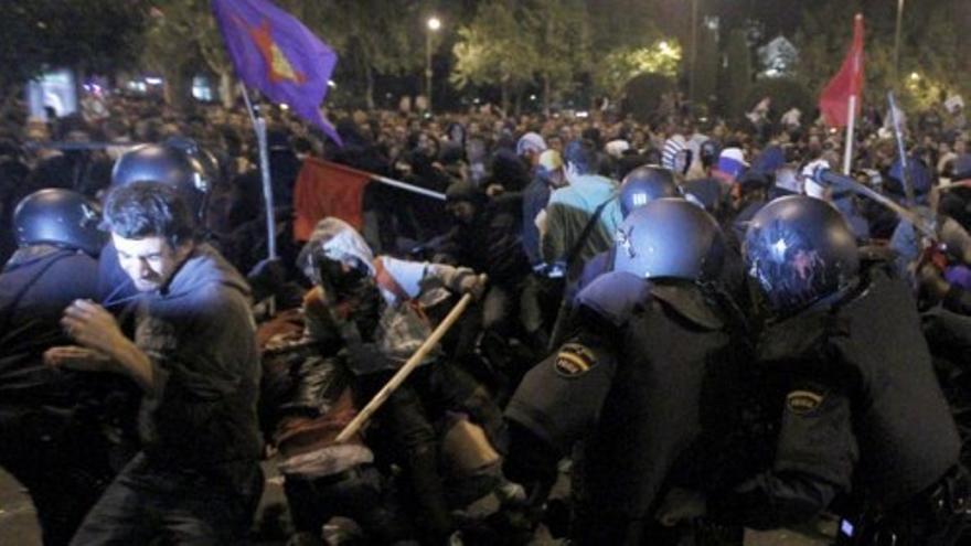 La protesta en el Congreso deja 35 heridos y 64 heridos