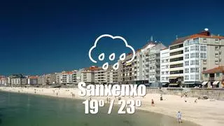El tiempo en Sanxenxo: previsión meteorológica para hoy, domingo 9 de agosto