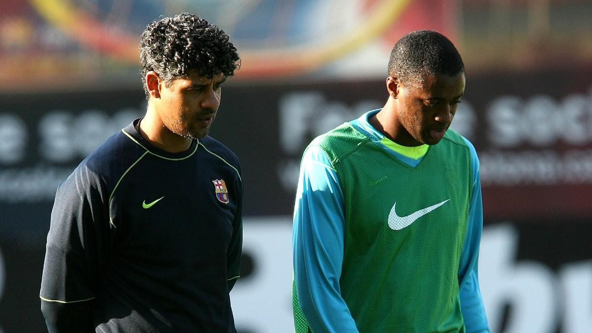 Touré y Rijkaard se entendieron bien