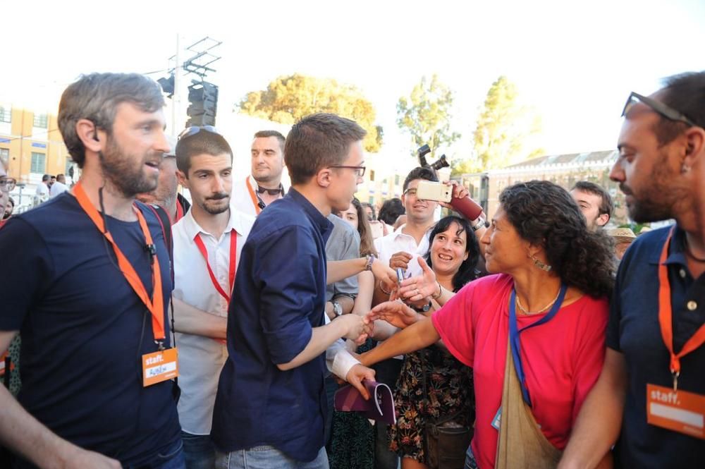 Mitin de Íñigo Errejón en Murcia