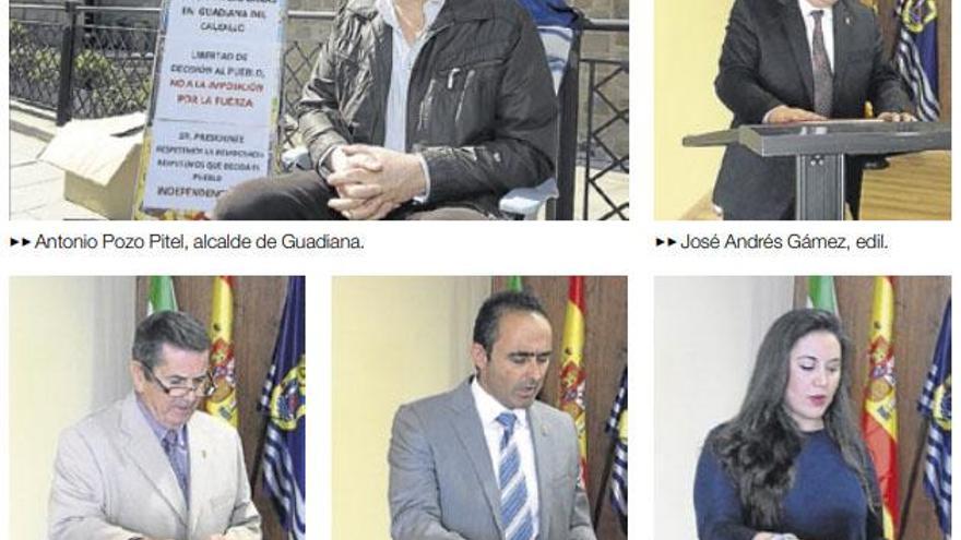 El alcalde de Guadiana y sus concejales se dan de baja como militantes del PP
