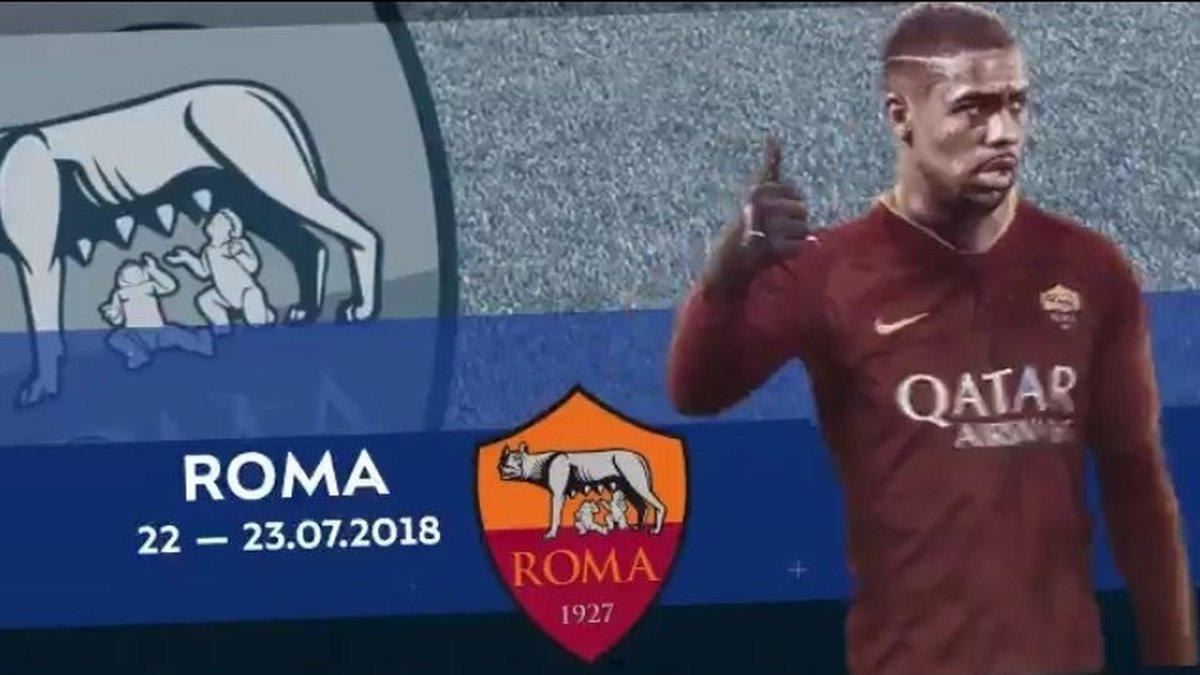 Los dos días de Malcom como jugador del Roma, en el vídeo del Zenit.