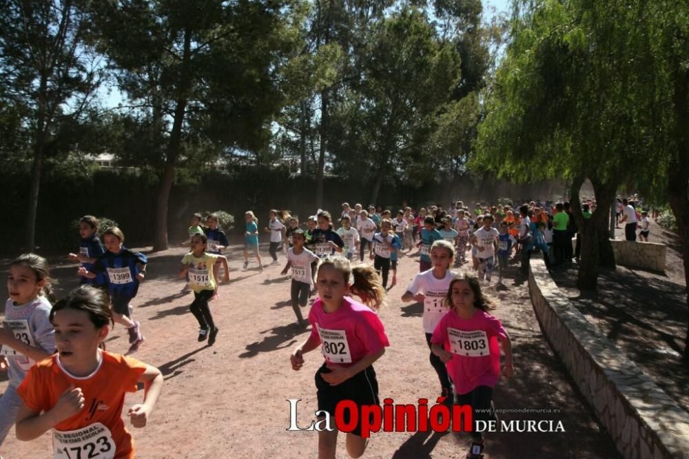 Final Cross Escolar de Lorca: Benjamin femenino