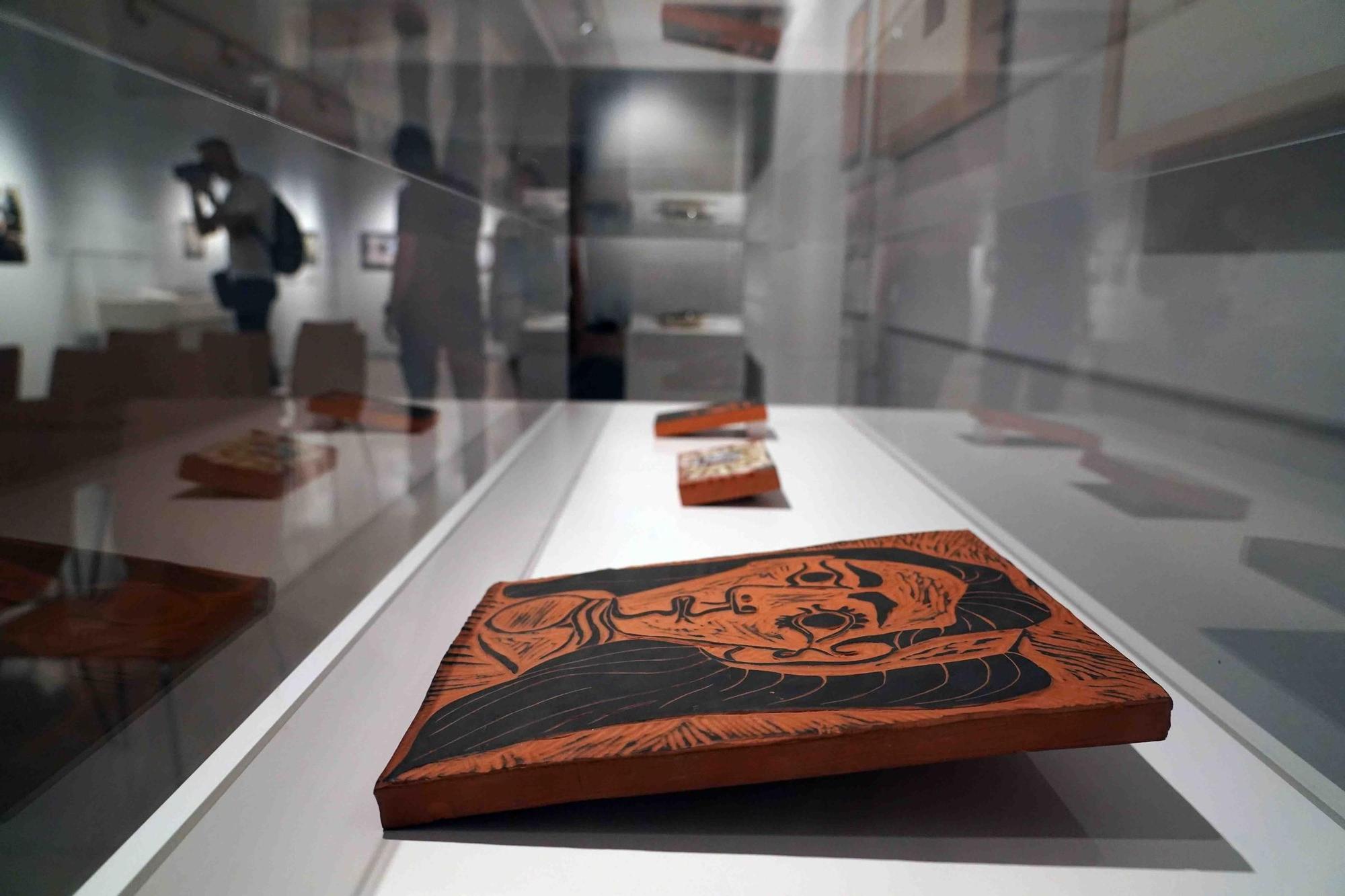 La exposición titulada 'Picasso: imágenes cerámicas', ya visitable en la Casa Natal de Picasso.