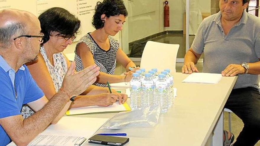 Reunió dels tècnics per redactar el projecte Vies blaves