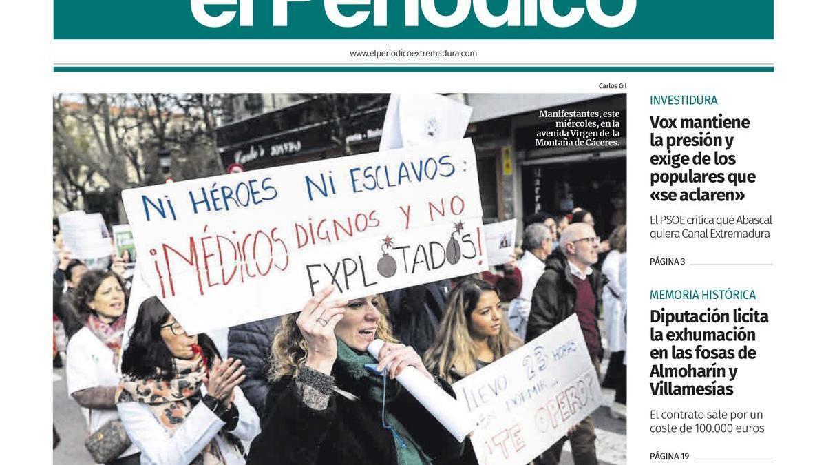 Consulta la portada correspondiente al día 19 de febrero de 2026