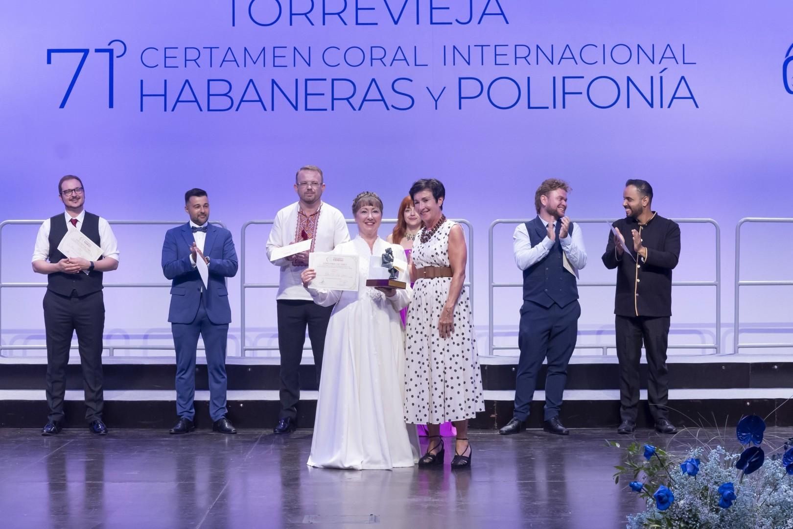 Así fue la clausura del Certamen de Habaneras en Torrevieja