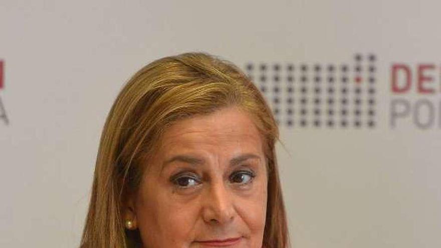 Carmela Silva, presidenta de la Diputación. // Gustavo Santos